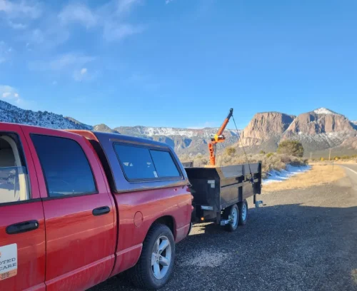 mulch delivery wood chip bottom
